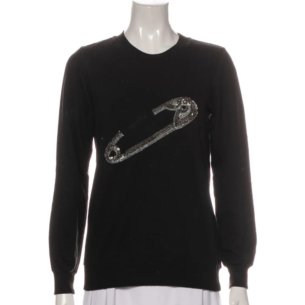 MARKUS LUPFER
Graphic Print Crew Neck Sweater
Size: XS